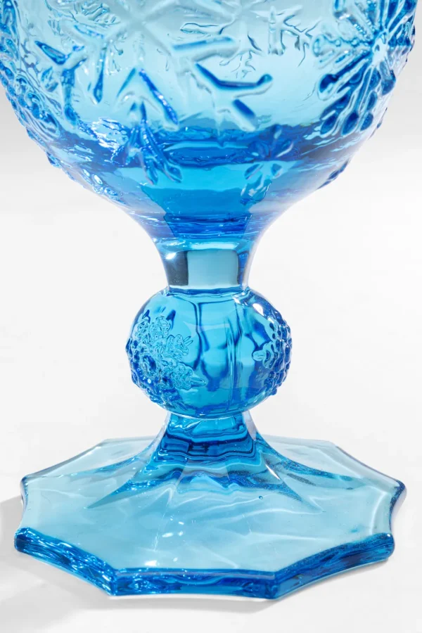 Viinilasit | Lasit>KARE Design Ice Flowers Blue Viinilasi Sininen