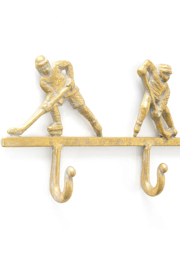 Seinänaulakot>KARE Design Ice Hockey Jääkiekko Seinänauakko, Kulta 48cm