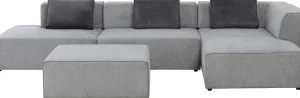 Kulmasohvat>KARE Design Infinity Atlanta Kulmasohva, Harmaa, Oikea