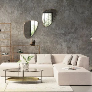 Olohuone | Kulmasohvat>KARE Design Infinity Ottomane Kulmasohva - Kermanvärinen, Oikea