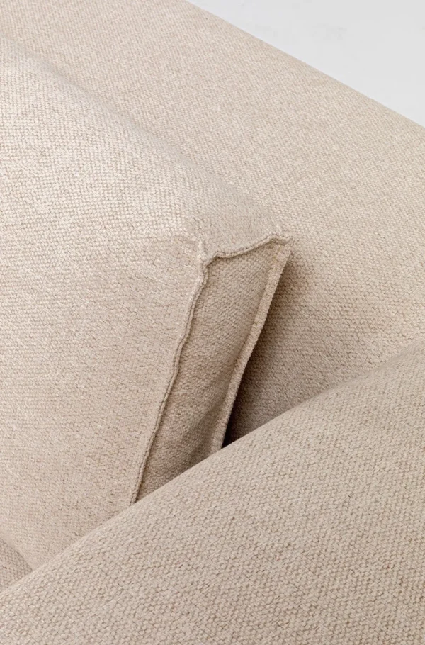 Olohuone | Kulmasohvat>KARE Design Infinity Ottomane Kulmasohva - Kermanvärinen, Oikea