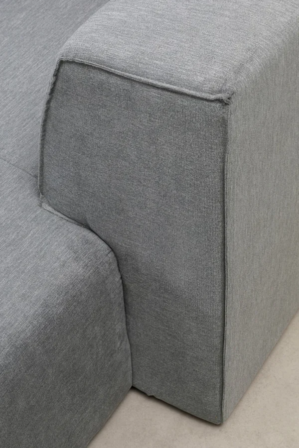 Olohuone | Kulmasohvat>KARE Design Infinity Ottomane Kulmasohva, Harmaa, Oikea