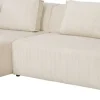 Olohuone | Kulmasohvat>KARE Design Infinity Ottomane Kulmasohva, Vakosametti, Kerma, Vasen