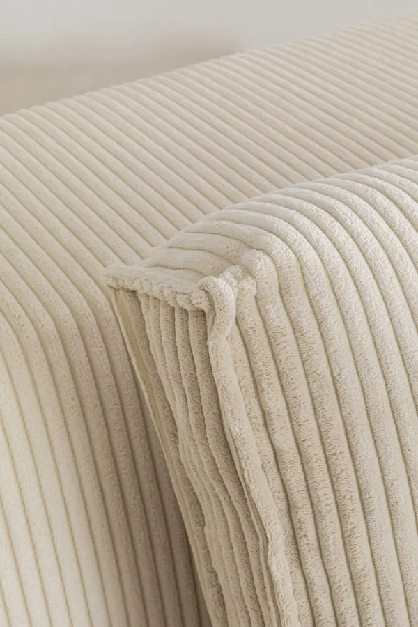 Olohuone | Kulmasohvat>KARE Design Infinity Ottomane Kulmasohva, Vakosametti, Kerma, Vasen