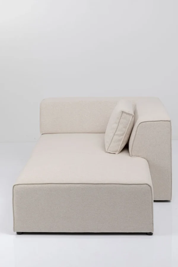 Moduulisohvat | Lepotuolit>KARE Design Infinity Ottomane Moduuli - Kermanvärinen, Oikea 182cm
