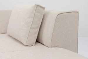 Moduulisohvat | Lepotuolit>KARE Design Infinity Ottomane Moduuli - Kermanvärinen, Oikea 182cm