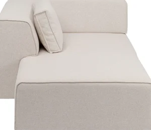Moduulisohvat | Lepotuolit>KARE Design Infinity Ottomane Moduuli - Kermanvärinen, Vasen 182cm