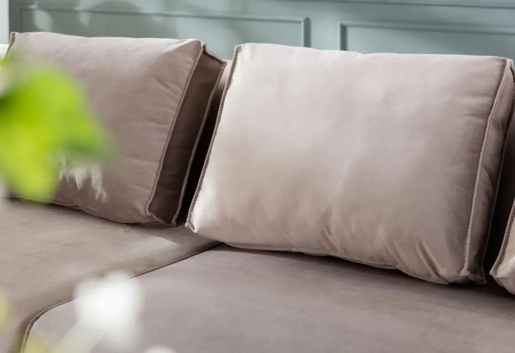 infinity_velvet_kulmasohva_taupe_oikea_4.webp Olohuone | Kulmasohvat>KARE Design Infinity Velvet Kulmasohva, Taupe, Oikea