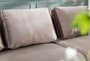Olohuone | Kulmasohvat>KARE Design Infinity Velvet Kulmasohva, Taupe, Vasen