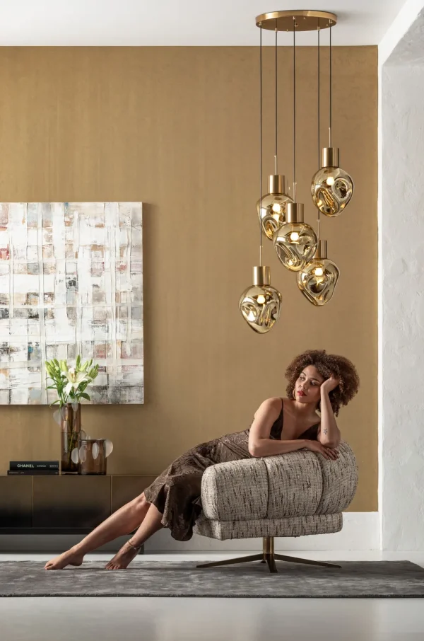 Nojatuolit>KARE Design Janno Kääntyvä Nojatuoli Beige
