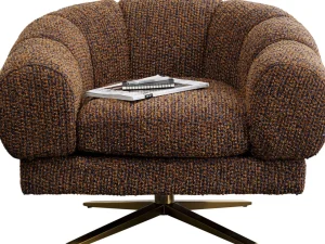 Nojatuolit>KARE Design Janno Kääntyvä Nojatuoli Ruskea