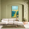 Taulut | Olohuone>KARE Design Jardin Canvastaulu Sininen 125x215 Cm