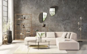 Peilit>KARE Design Jetset Peili, Kulta 56x83cm