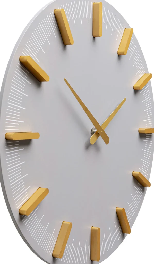 Kellot>KARE Design John Seinäkello Harmaa 40 Cm