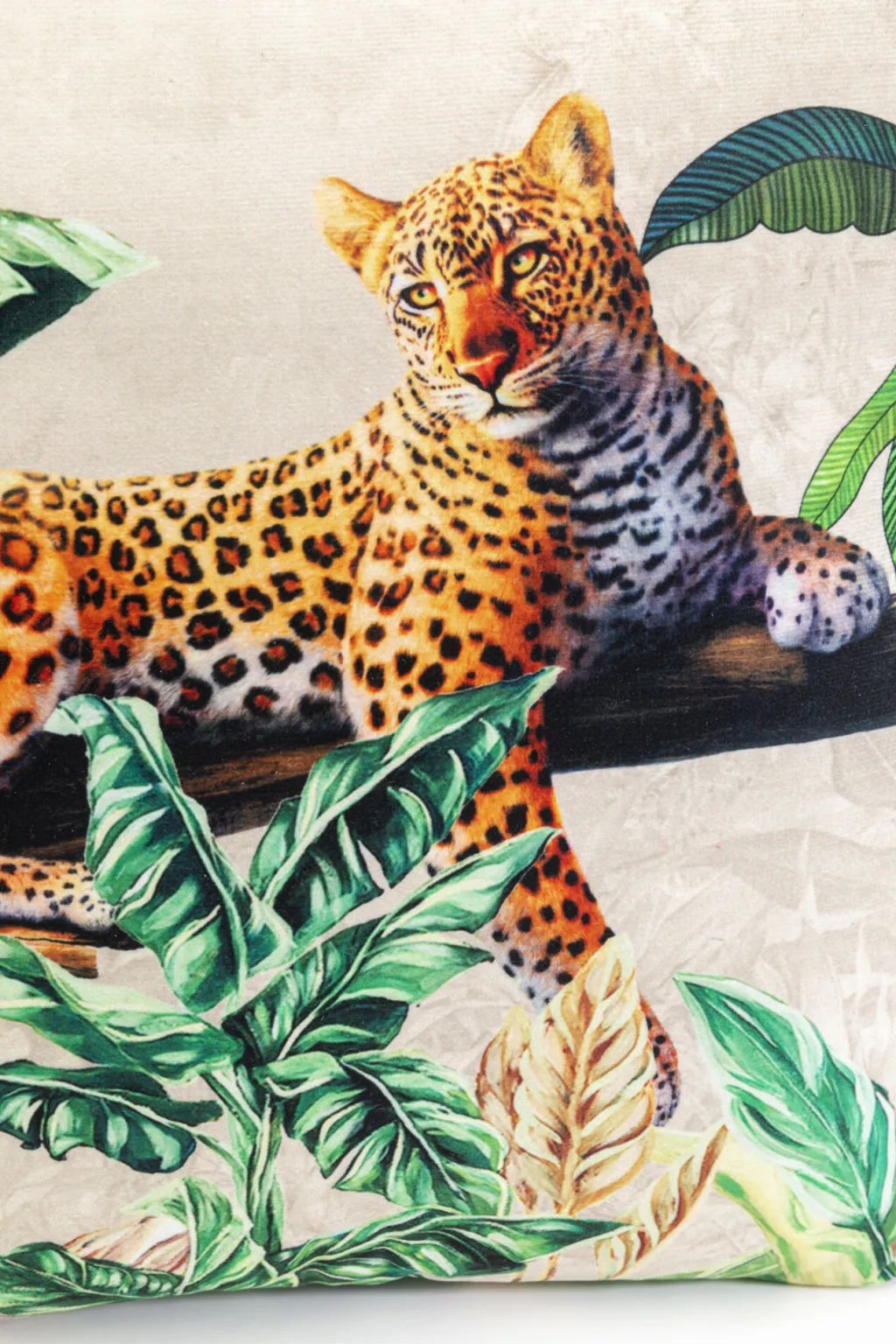 jungle_leopard_tyyny_xcm_2.webp Sisustustyynyt | Olohuone>KARE Design Jungle Leopard Tyyny 43x43cm