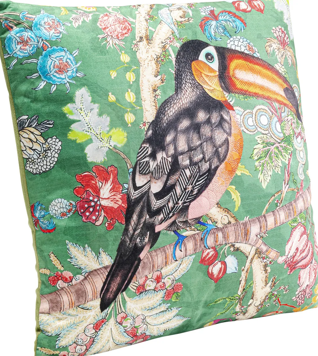 jungle_toucan_tyyny_xcm_0.webp Sisustustyynyt | Olohuone>KARE Design Jungle Toucan Tyyny 43x43cm