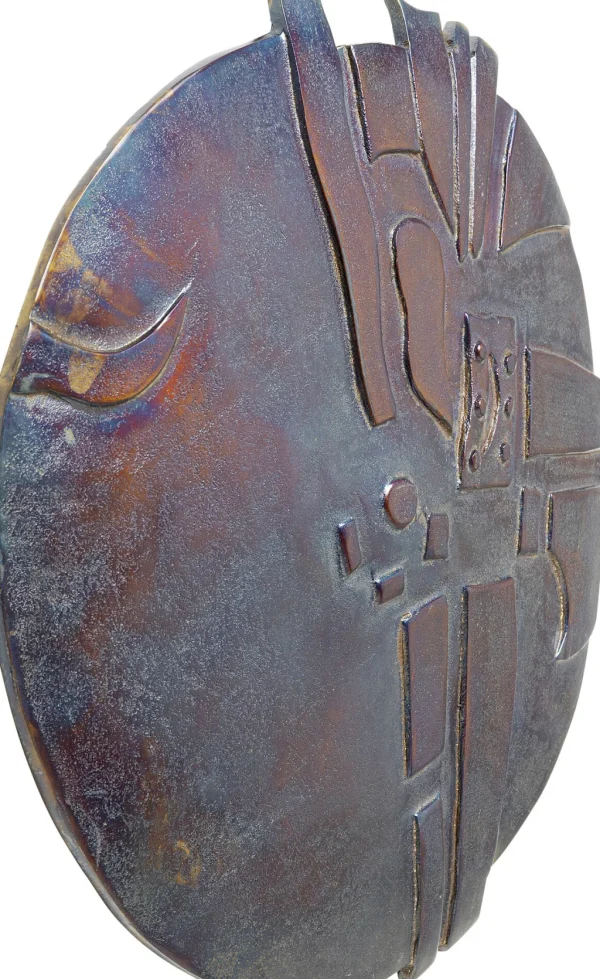 Seinäkoristeet>KARE Design Kala Antique Anthracite Seinäkoriste Ø45cm