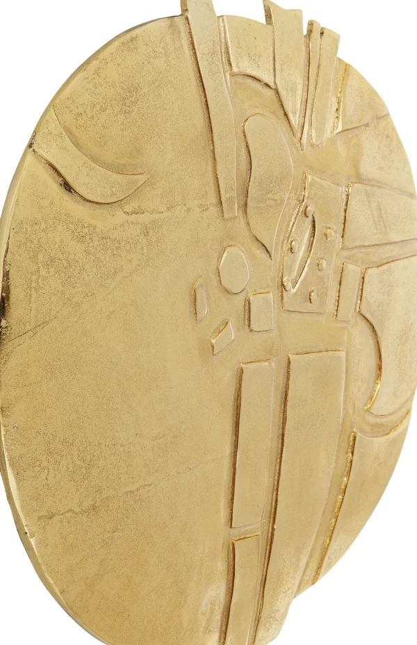 Seinäkoristeet>KARE Design Kala Antique Gold Seinäkoriste Ø60cm
