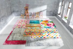 Matot>KARE Design Kelim Pop Grey Matto 170x240cm
