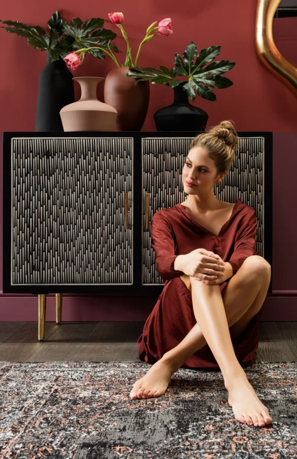 Matot>KARE Design Kelim Pop Rockstar Matto 200x300cm