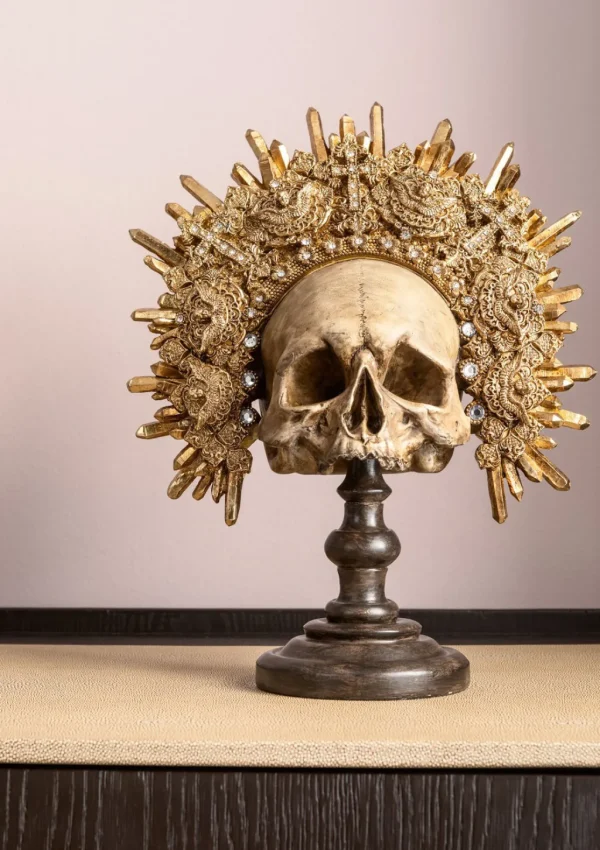 Koriste-Esineet>KARE Design King Skull Pääkallo Koriste-esine 42cm