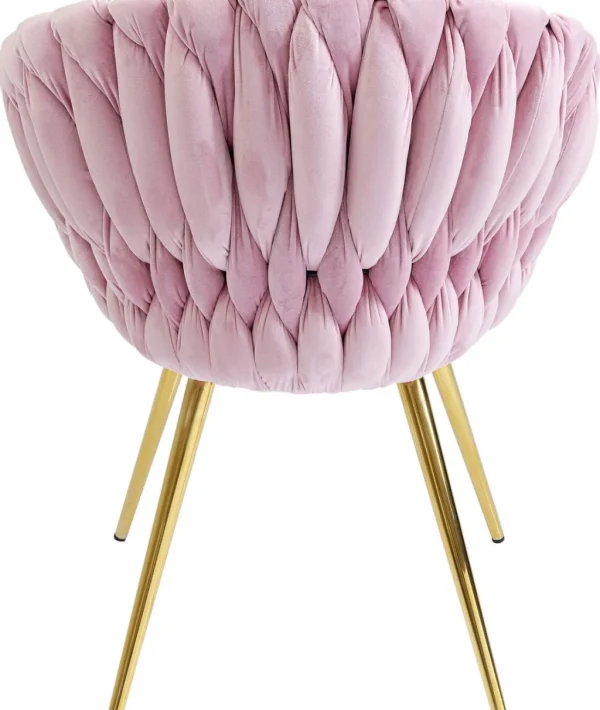 Tuolit>KARE Design Knot Tuoli Käsinojilla, Mauve