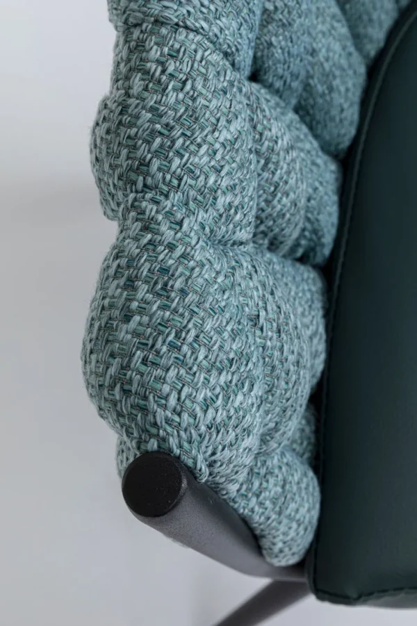 Tuolit>KARE Design Knot Tuoli Käsinojilla, Sinivihreä