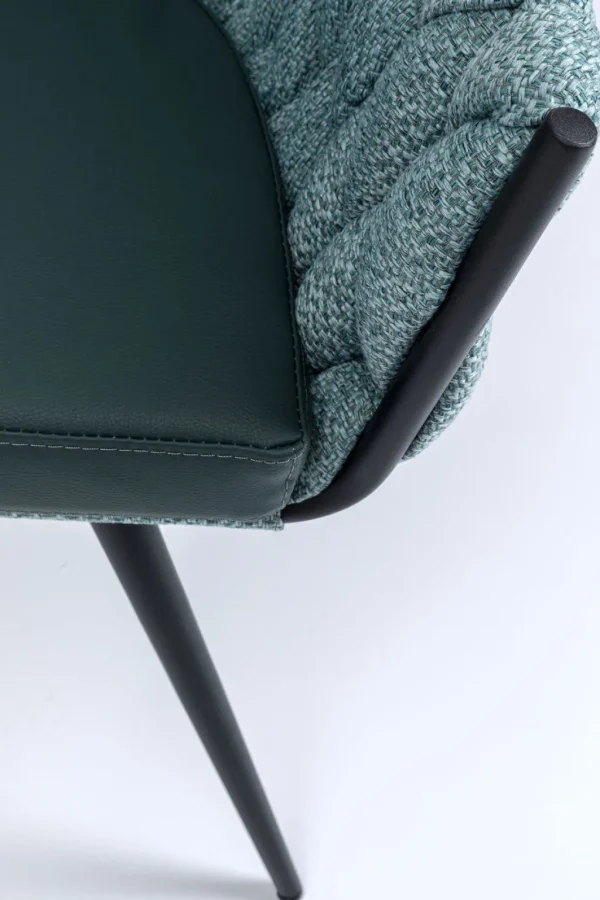 Tuolit>KARE Design Knot Tuoli Käsinojilla, Sinivihreä