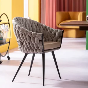 Tuolit>KARE Design Knot Tweed Tuoli Käsinojilla