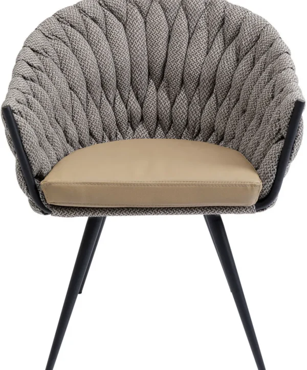 Tuolit>KARE Design Knot Tweed Tuoli Käsinojilla