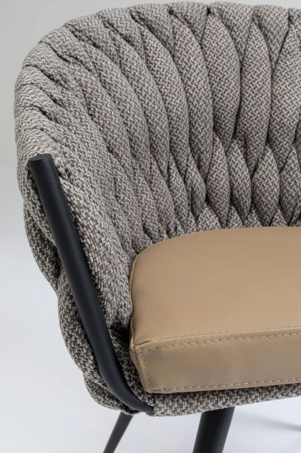 Tuolit>KARE Design Knot Tweed Tuoli Käsinojilla