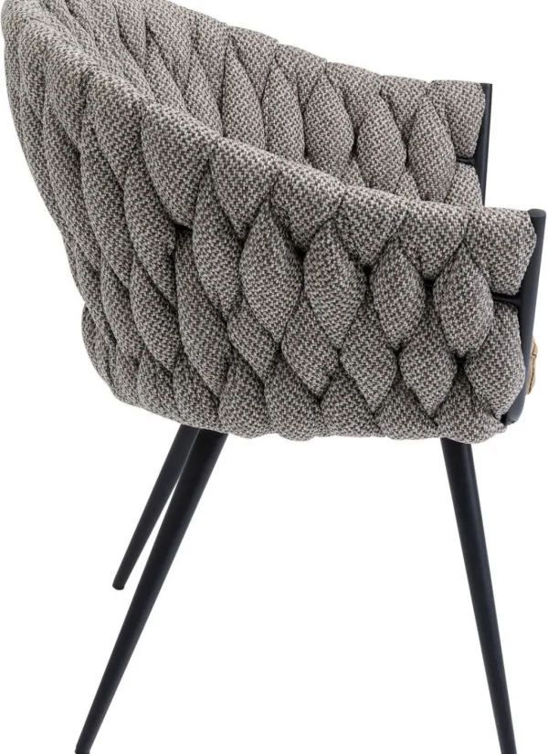 Tuolit>KARE Design Knot Tweed Tuoli Käsinojilla
