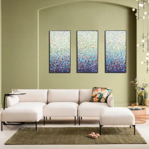 Taulut | Olohuone>KARE Design Konfetti Canvas Taulu (3/Setti) 240x160cm