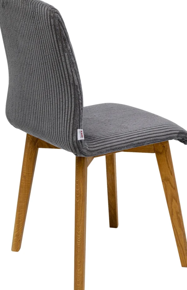 Tuolit>KARE Design Lara Tuoli, Vakosamettia, Harmaa