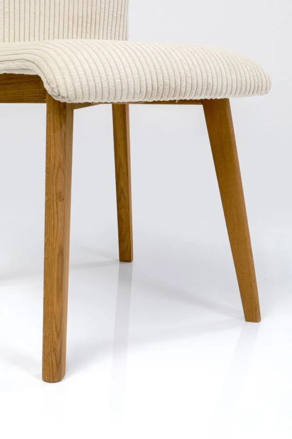 Tuolit>KARE Design Lara Tuoli, Vakosamettia, Kermanvärinen