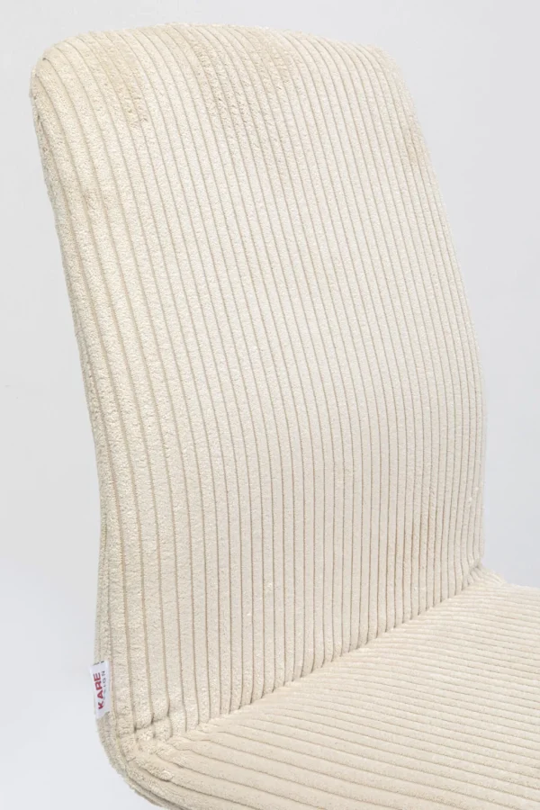 Tuolit>KARE Design Lara Tuoli, Vakosamettia, Kermanvärinen