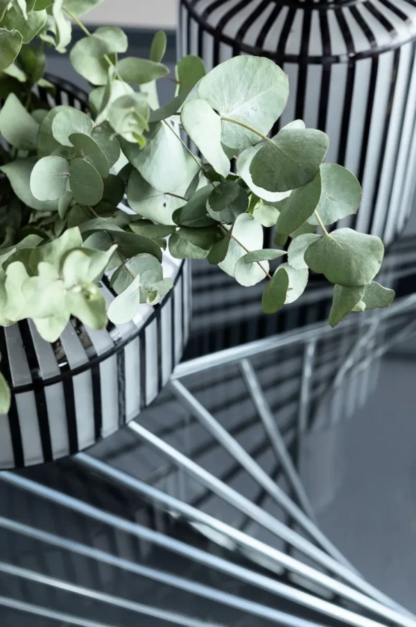 Konsolipöydät Ja Sivupöydät>KARE Design Laser Konsolipöytä - Hopea, Kirkas Lasi 120x40cm