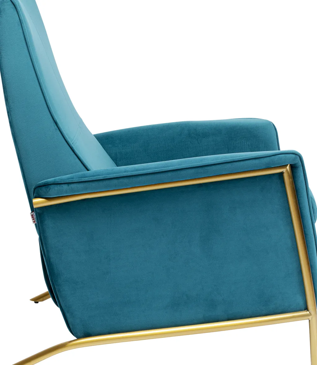 lazy_velvet_lepotuoli_sininen_6.webp Olohuone | Nojatuolit>KARE Design Lazy Velvet Lepotuoli, Sininen