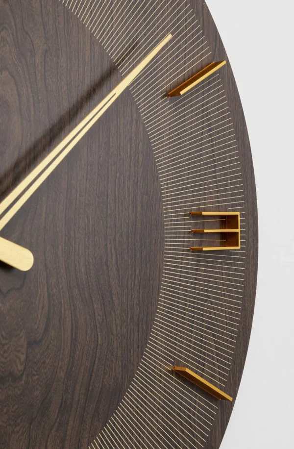 Kellot>KARE Design Levi Seinäkello Ruskea Ø60cm