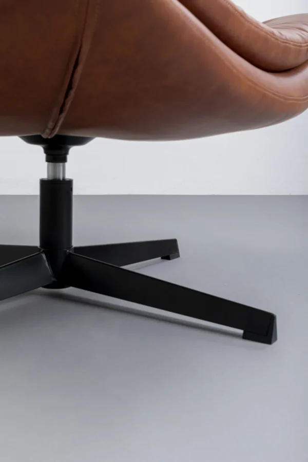 Nojatuolit>KARE Design Lido Kääntyvä Nojatuoli, Ruskea