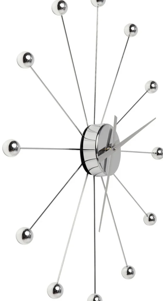 Kellot>KARE Design Like Umbrella Balls Seinäkello , Kromi