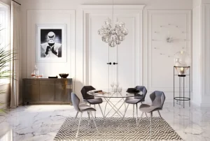 Kellot>KARE Design Like Umbrella Balls Seinäkello , Kromi
