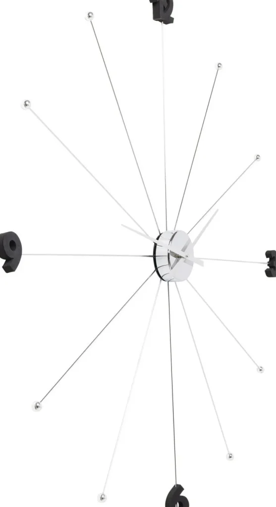 Kellot>KARE Design Like Umbrella Seinäkello, Kromi