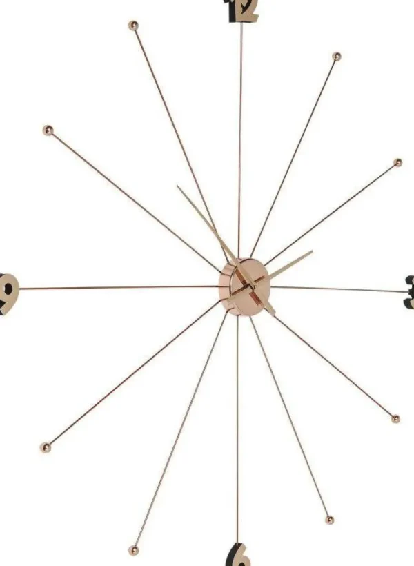 Kellot>KARE Design Like Umbrella Seinäkello, Ruusukulta