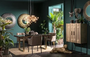 Jalalliset Koriste-Esineet>KARE Design Lion Gold Koriste-esine, Kulta 113cm