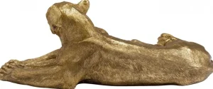 Jalalliset Koriste-Esineet>KARE Design Lion Gold Koriste-esine, Kulta 113cm