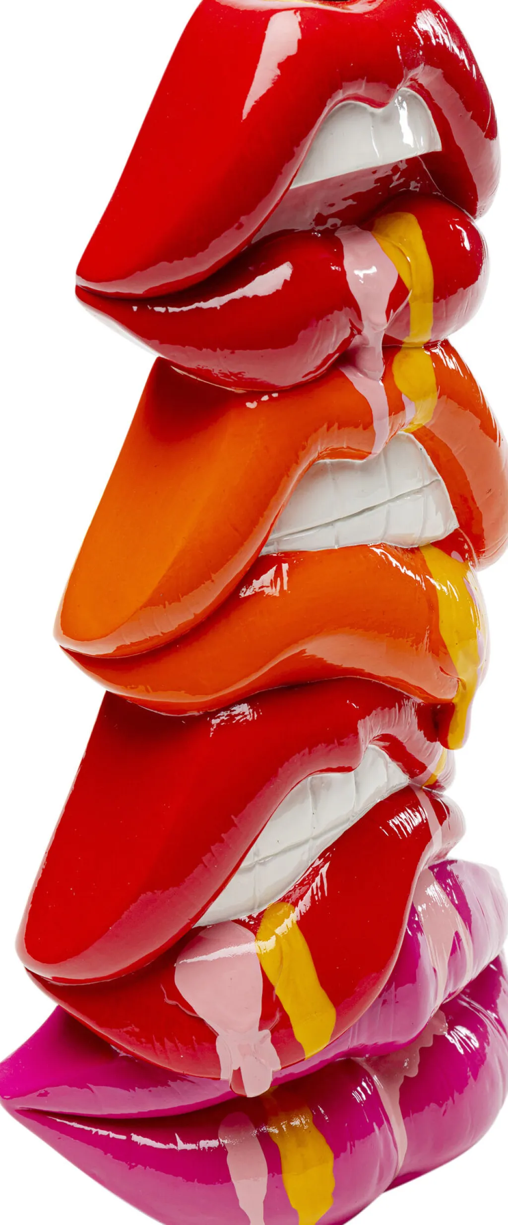 lips_huulet_kynttilnjalka_cm_1-1.webp Lyhdyt | Kynttilänjalat>KARE Design Lips Huulet Kynttilänjalka 30cm