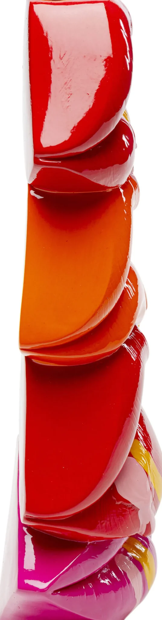 Lyhdyt | Kynttilänjalat>KARE Design Lips Huulet Kynttilänjalka 30cm