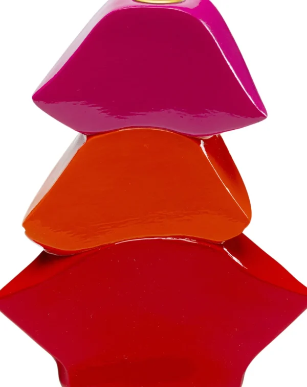 Lyhdyt | Kynttilänjalat>KARE Design Lips Huulet Kynttilänjalka 17cm