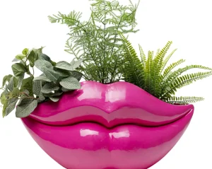 Maljakot | Olohuone>KARE Design Lips Pink Huulet Maljakko Pinkki 28cm